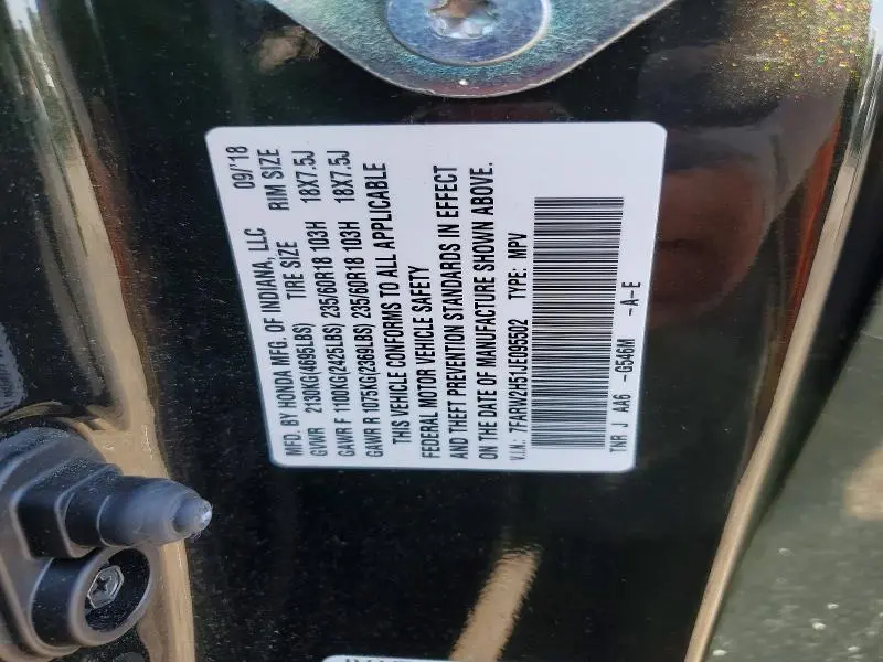 2018 HONDA CR-V EX  