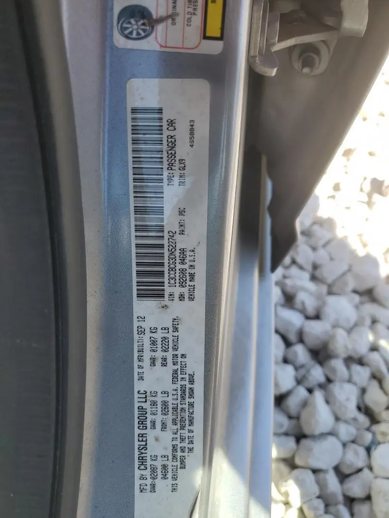 2013 CHRYSLER 200 LIMITED  