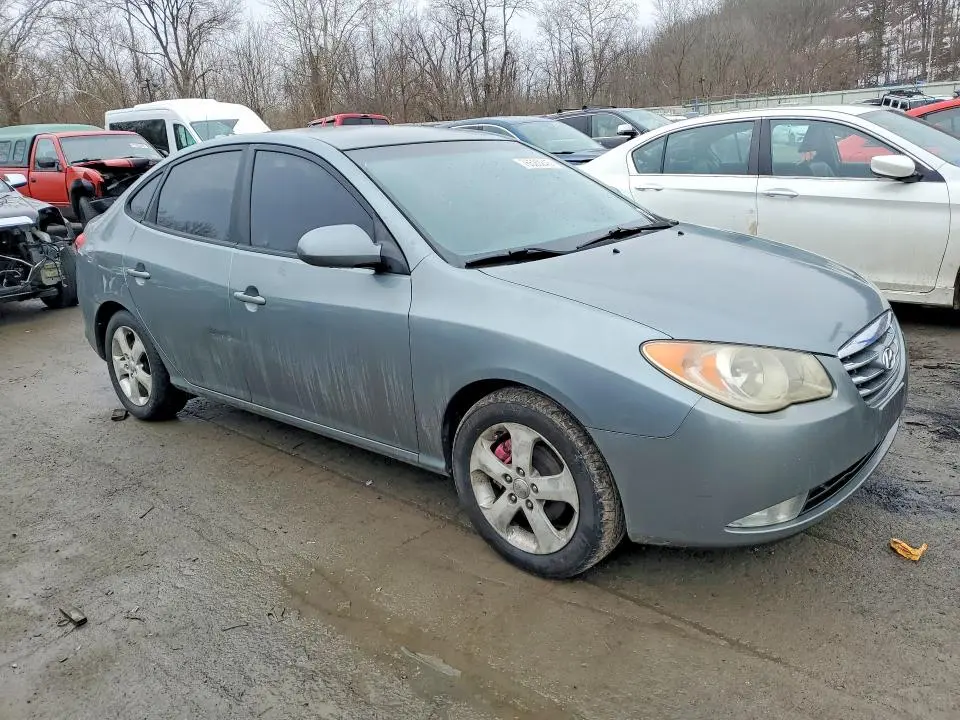 2010 HYUNDAI ELANTRA BLUE  