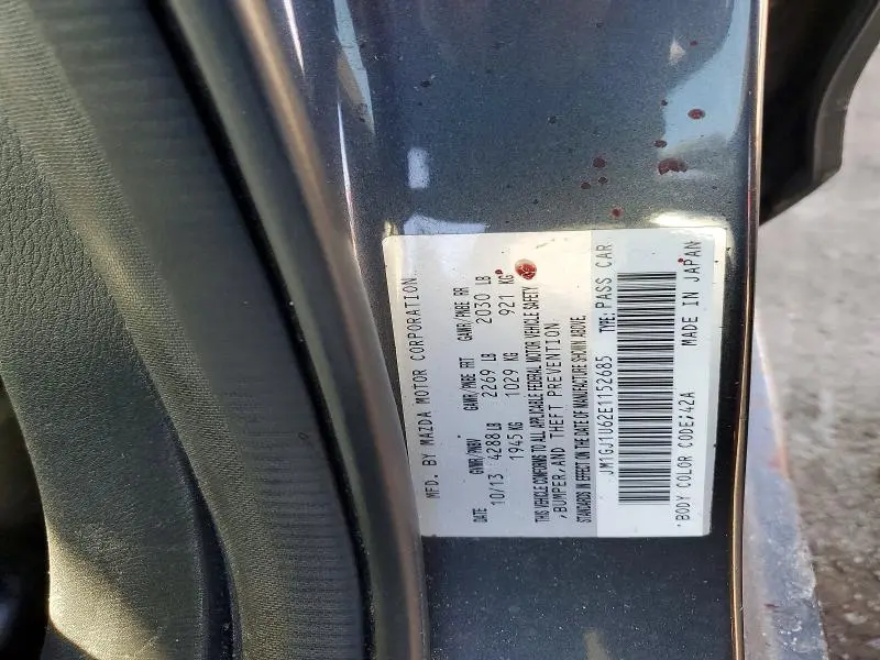 2014 MAZDA 6 SPORT  