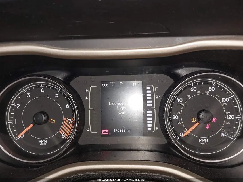 2015 JEEP CHEROKEE LATITUDE