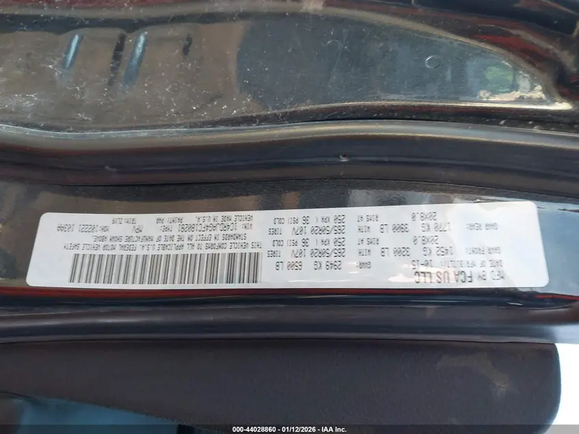 2015 DODGE DURANGO SXT