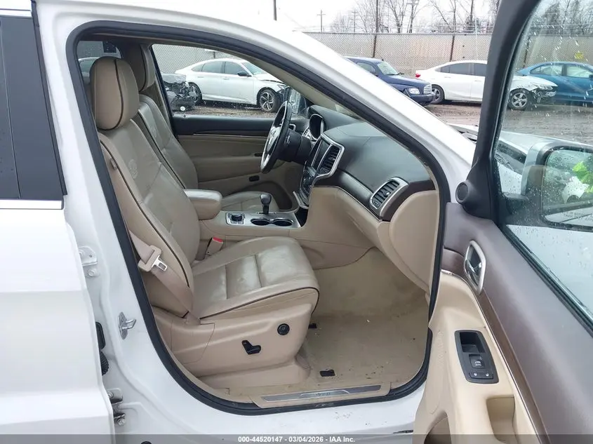 2015 JEEP GRAND CHEROKEE OVERLAND