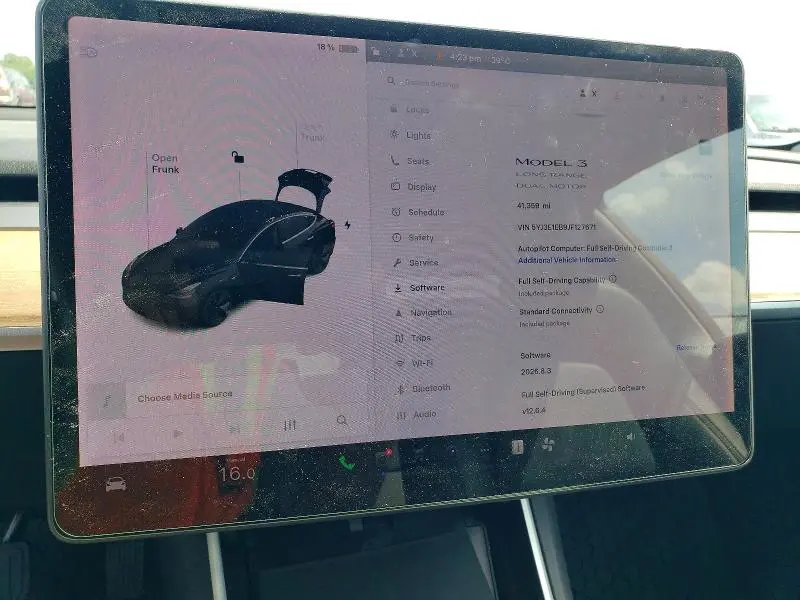2018 TESLA MODEL 3   