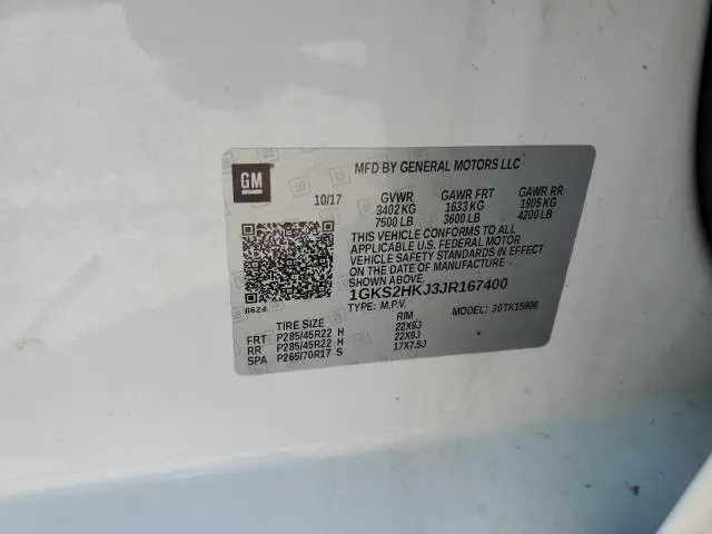 2018 GMC YUKON XL DENALI  