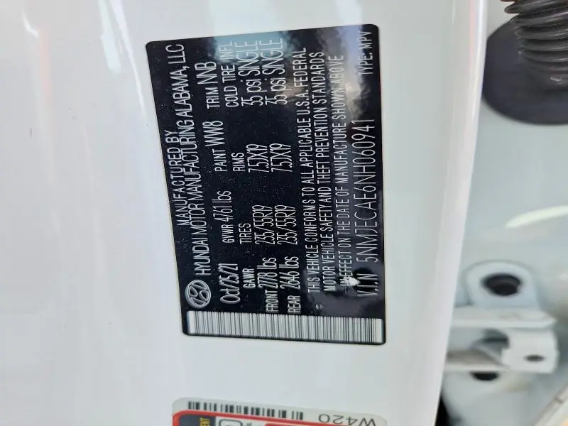 2022 HYUNDAI TUCSON LIMITED  