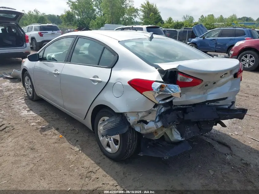 2016 KIA FORTE LX