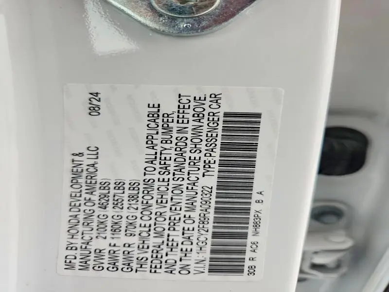 2024 HONDA ACCORD TOURING HYBRID  