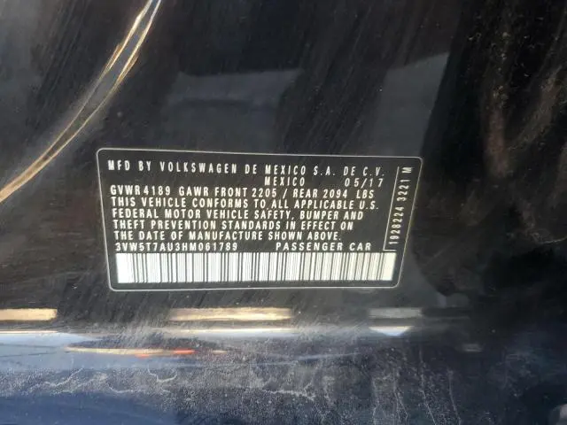 2017 VOLKSWAGEN GTI S  