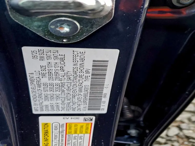 2025 HONDA CR-V SPORT TOURING  