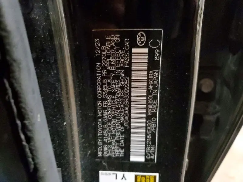 2024 TOYOTA PRIUS LIMITED  
