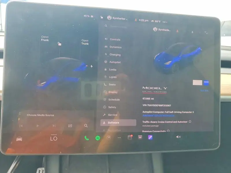 2022 TESLA MODEL Y   