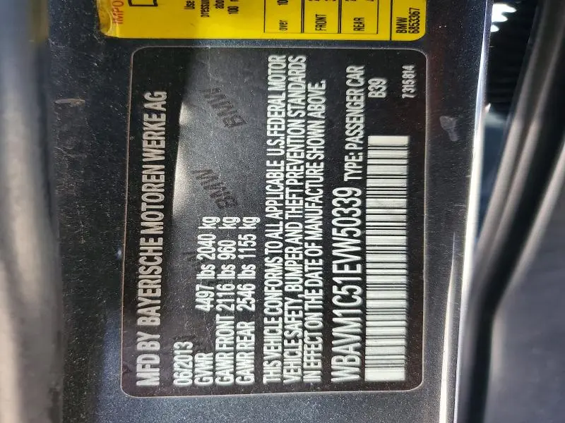 2014 BMW X1 SDRIVE28I  