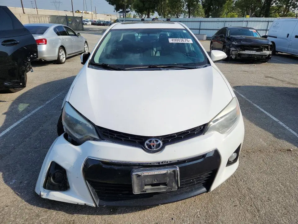 2015 TOYOTA COROLLA S PLUS  