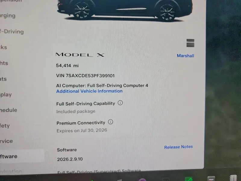 2023 TESLA MODEL X   