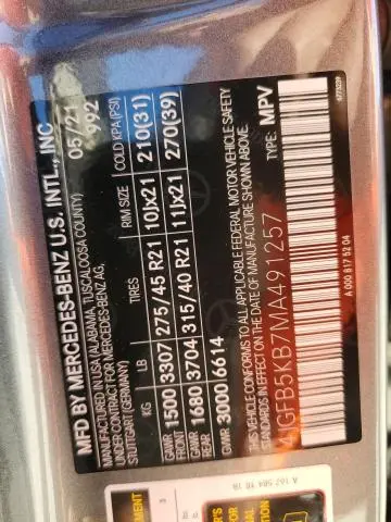 2021 MERCEDES-BENZ GLE 450 4MATIC  