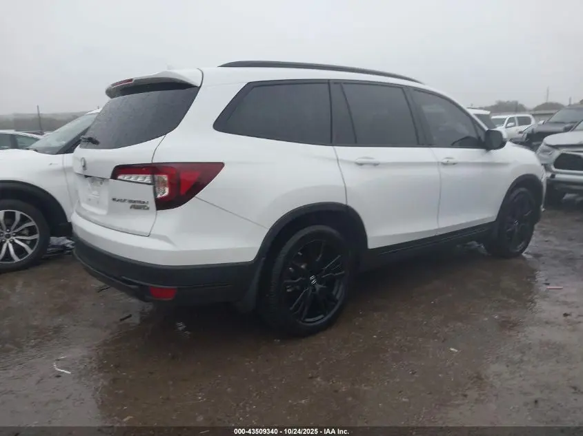 2022 HONDA PILOT AWD BLACK EDITION