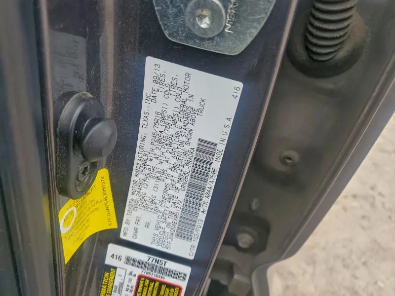 2014 TOYOTA TACOMA DOUBLE CAB PRERUNNER  