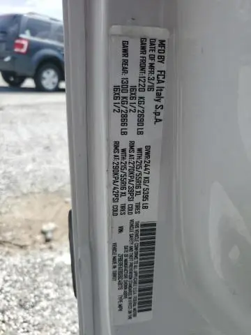 2016 RAM PROMASTER CITY   