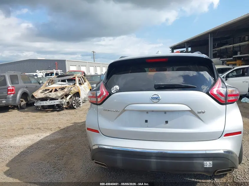 2015 NISSAN MURANO SV