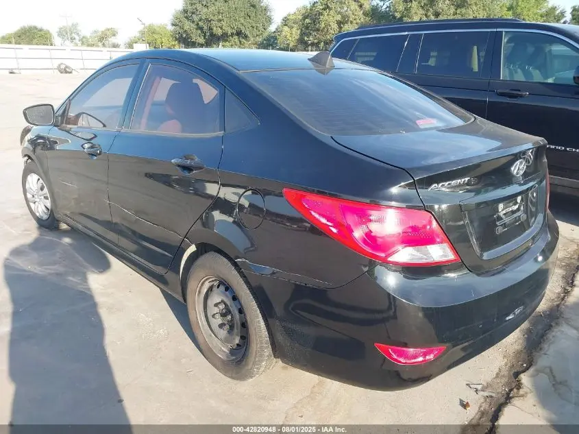 2016 HYUNDAI ACCENT SE