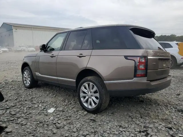 2017 LAND ROVER RANGE ROVER HSE  