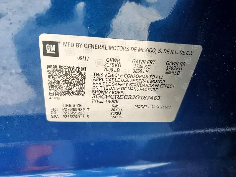 2018 CHEVROLET SILVERADO C1500 LT  