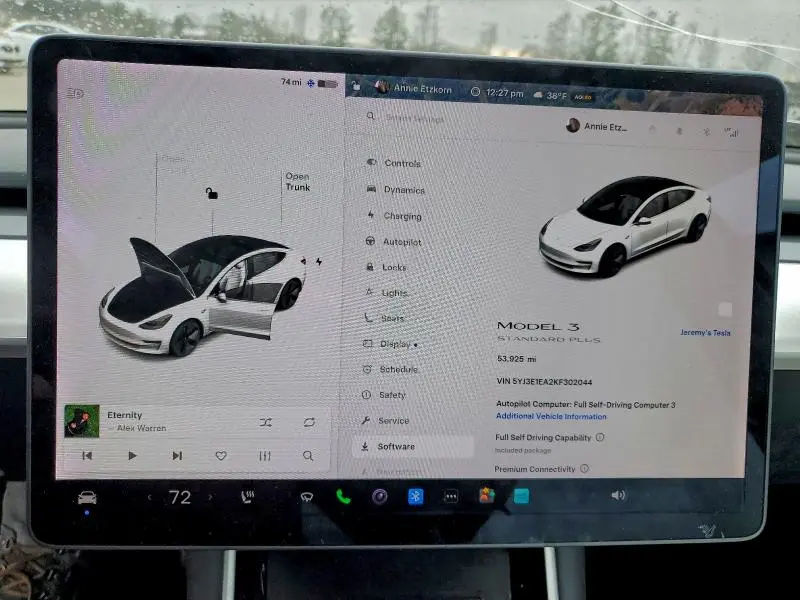 2019 TESLA MODEL 3   