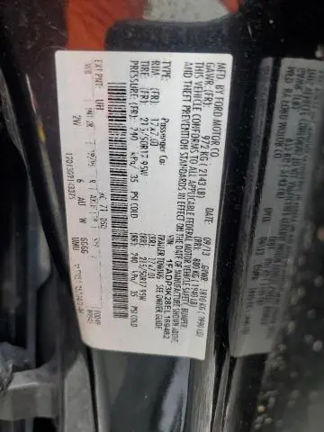 2014 FORD FOCUS SE  