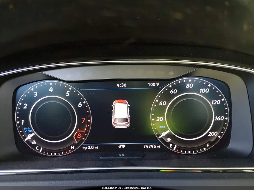 2018 VOLKSWAGEN GOLF R 2.0T W/DCC   NAVIGATION