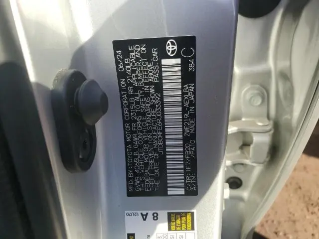 2024 TOYOTA COROLLA LE  