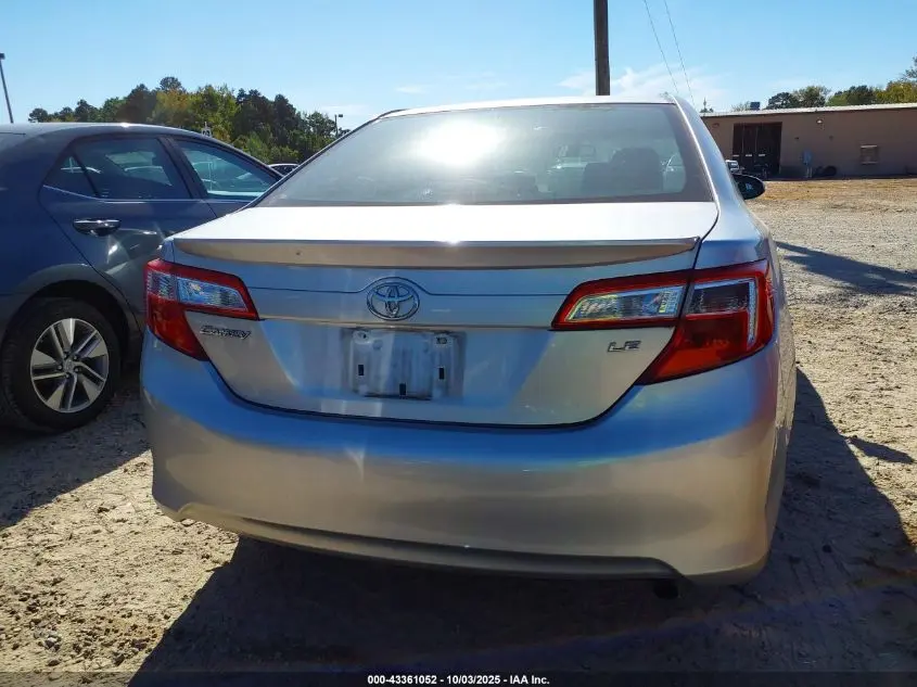 2012 TOYOTA CAMRY LE