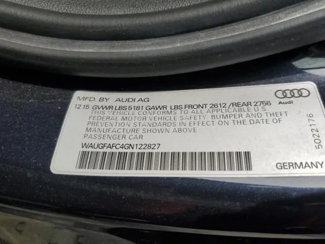 2016 AUDI A6 PREMIUM PLUS  