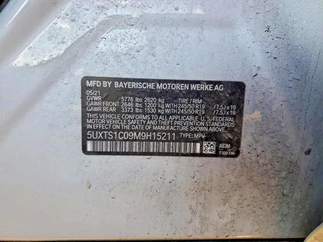 2021 BMW X3 XDRIVE30E  