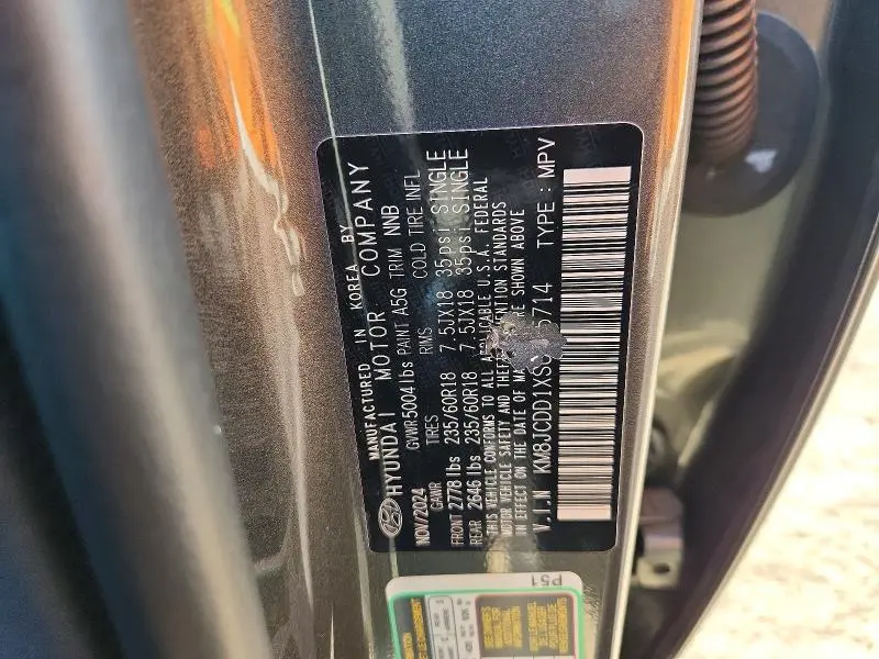 2025 HYUNDAI TUCSON SEL CONVENIENCE  