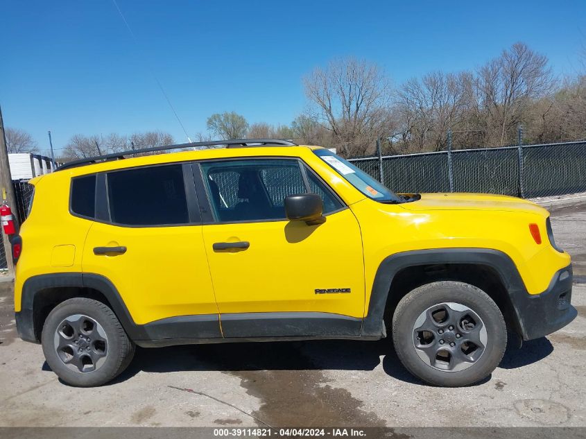 2017 JEEP RENEGADE SPORT 4X4