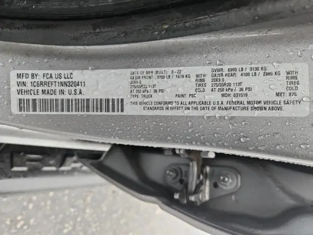 2022 RAM 1500 BIG HORN/LONE STAR