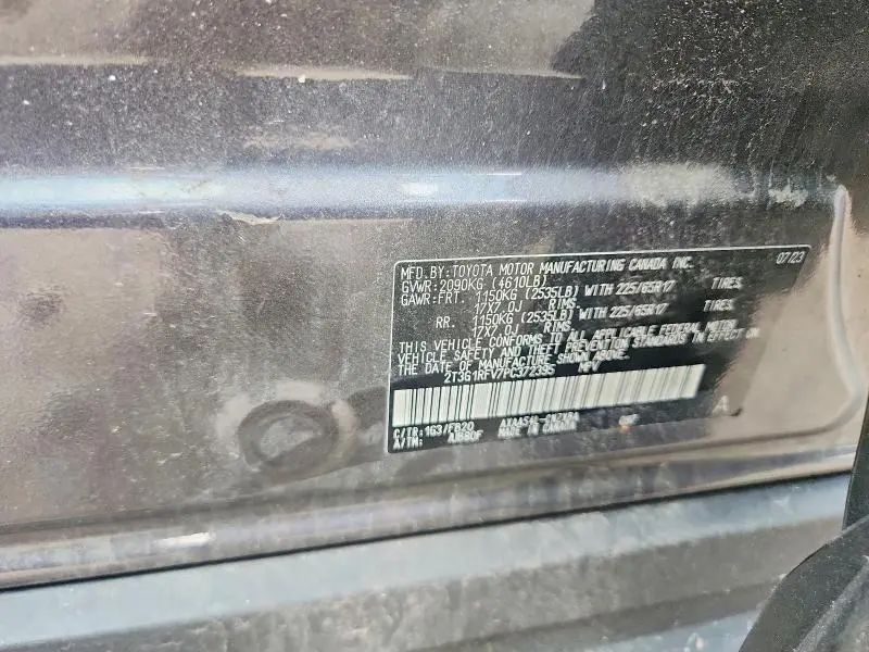 2023 TOYOTA RAV4 LE  