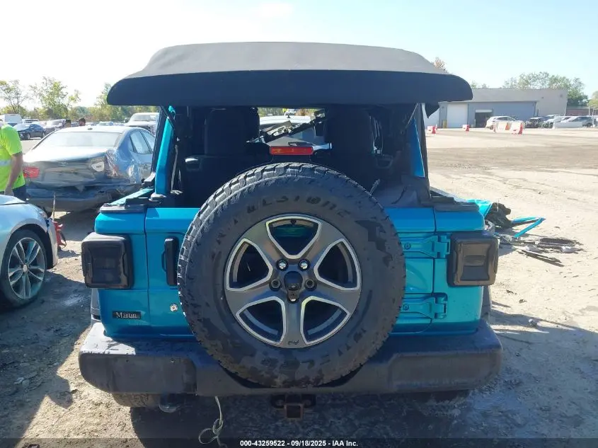 2019 JEEP WRANGLER UNLIMITED SPORT S 4X4