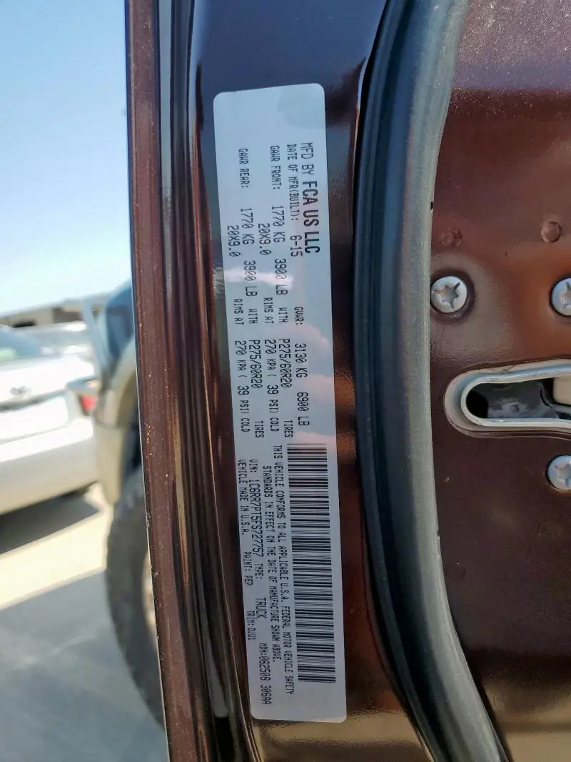 2015 RAM 1500 LONGHORN