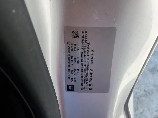 2015 CHEVROLET CAMARO LS  