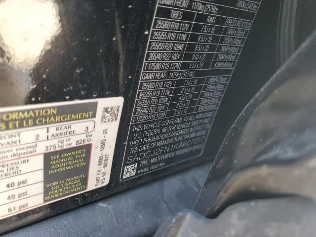 2019 JAGUAR F-PACE PREMIUM  