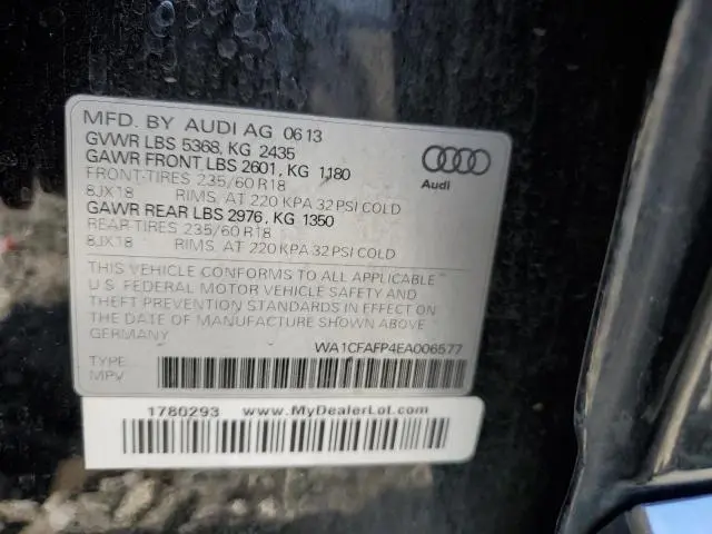 2014 AUDI Q5 PREMIUM  