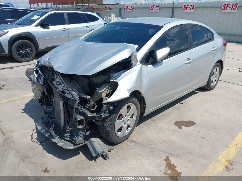 2017 KIA FORTE LX