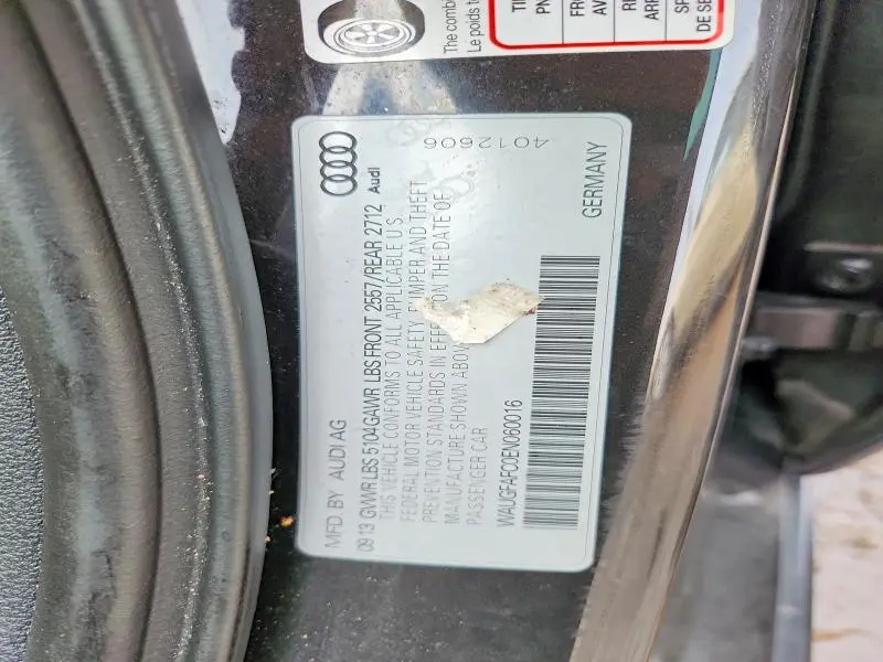 2014 AUDI A6 PREMIUM PLUS  