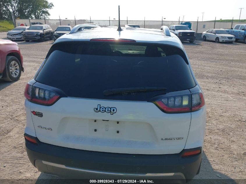 2019 JEEP CHEROKEE LIMITED 4X4