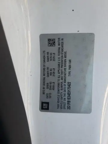 2014 CHEVROLET CAMARO LT  