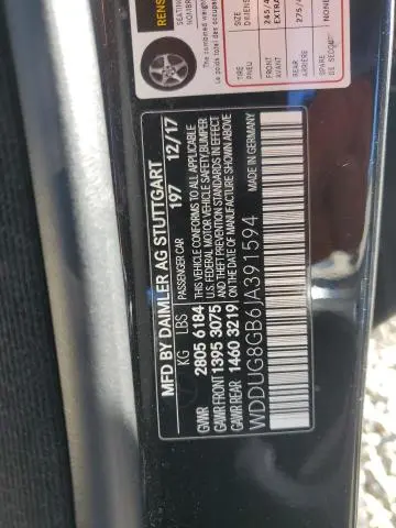 2018 MERCEDES-BENZ S 560 4MATIC  