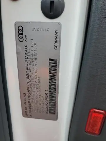 2019 AUDI A6 PREMIUM  