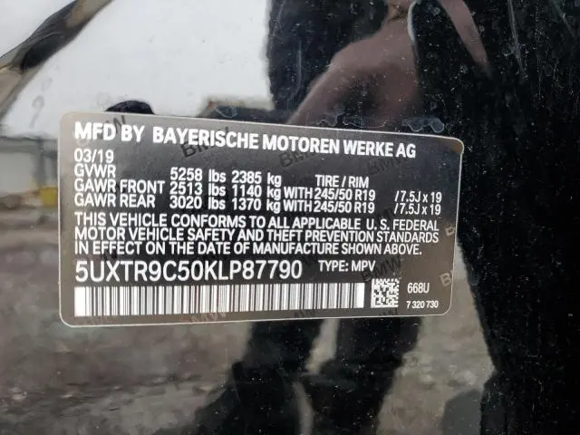 2019 BMW X3 XDRIVE30I  